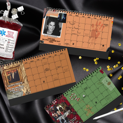 TVD Desk Calendar 2026