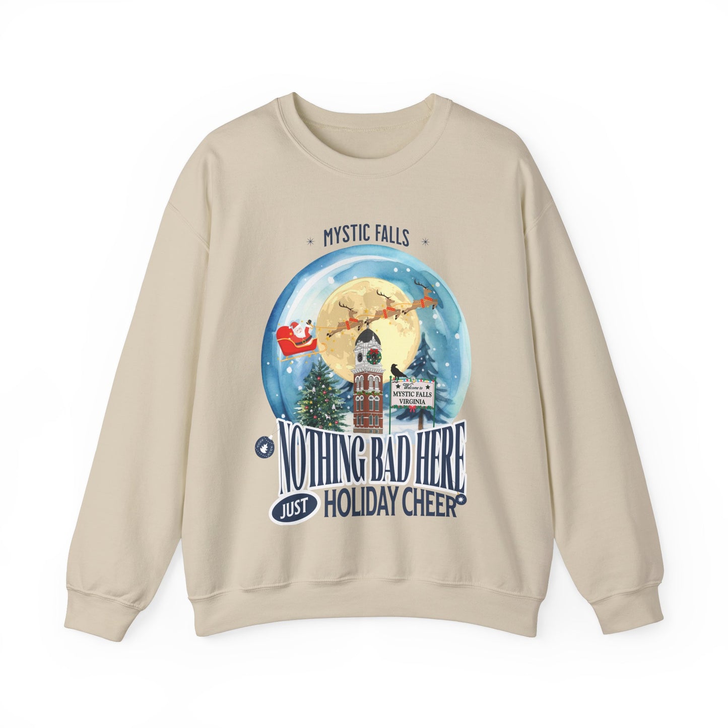 Mystic Falls Holiday Cheer Crewneck