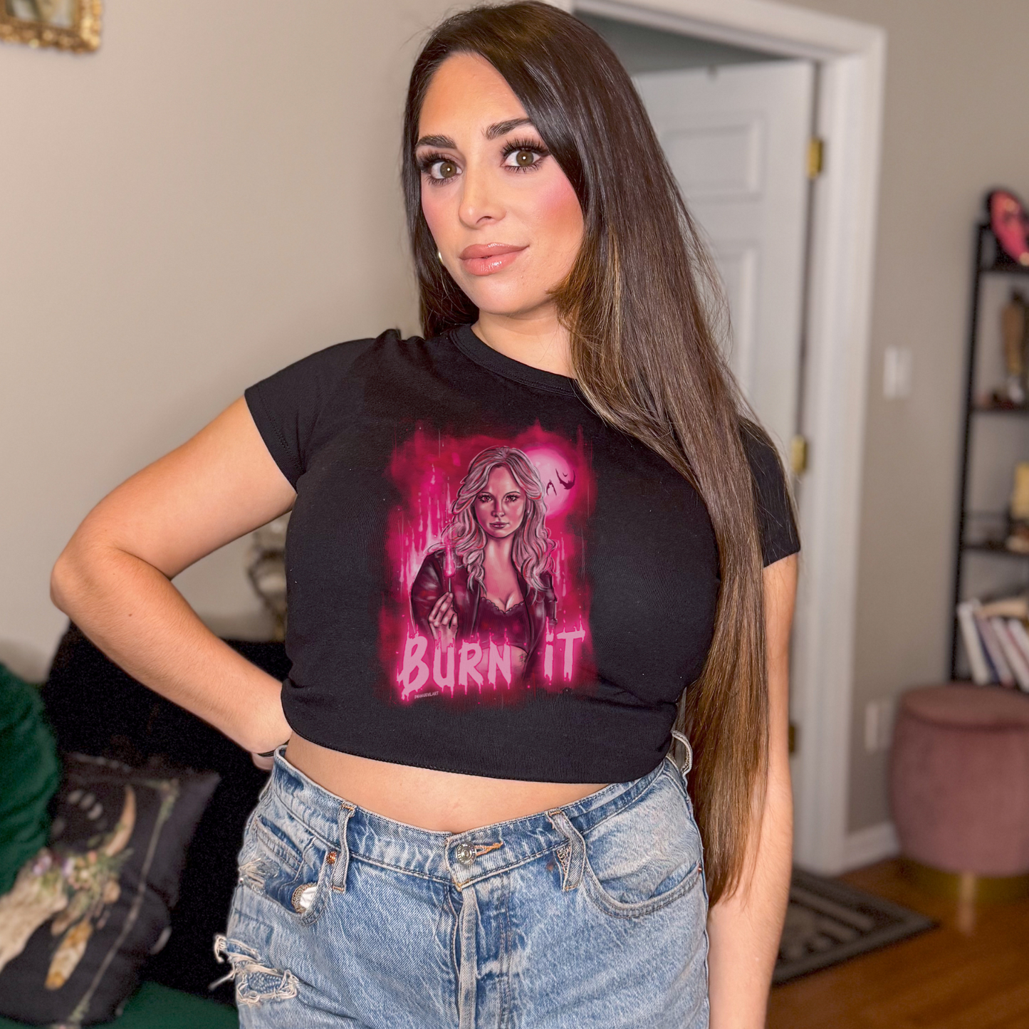 Burn It Baby Tee