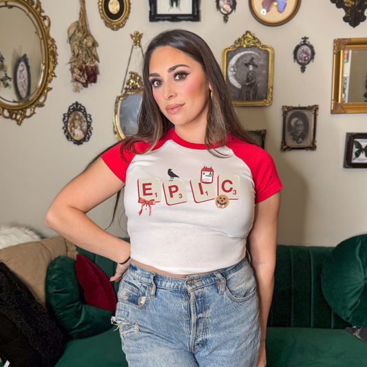 Epic Scrabble Baby Tee