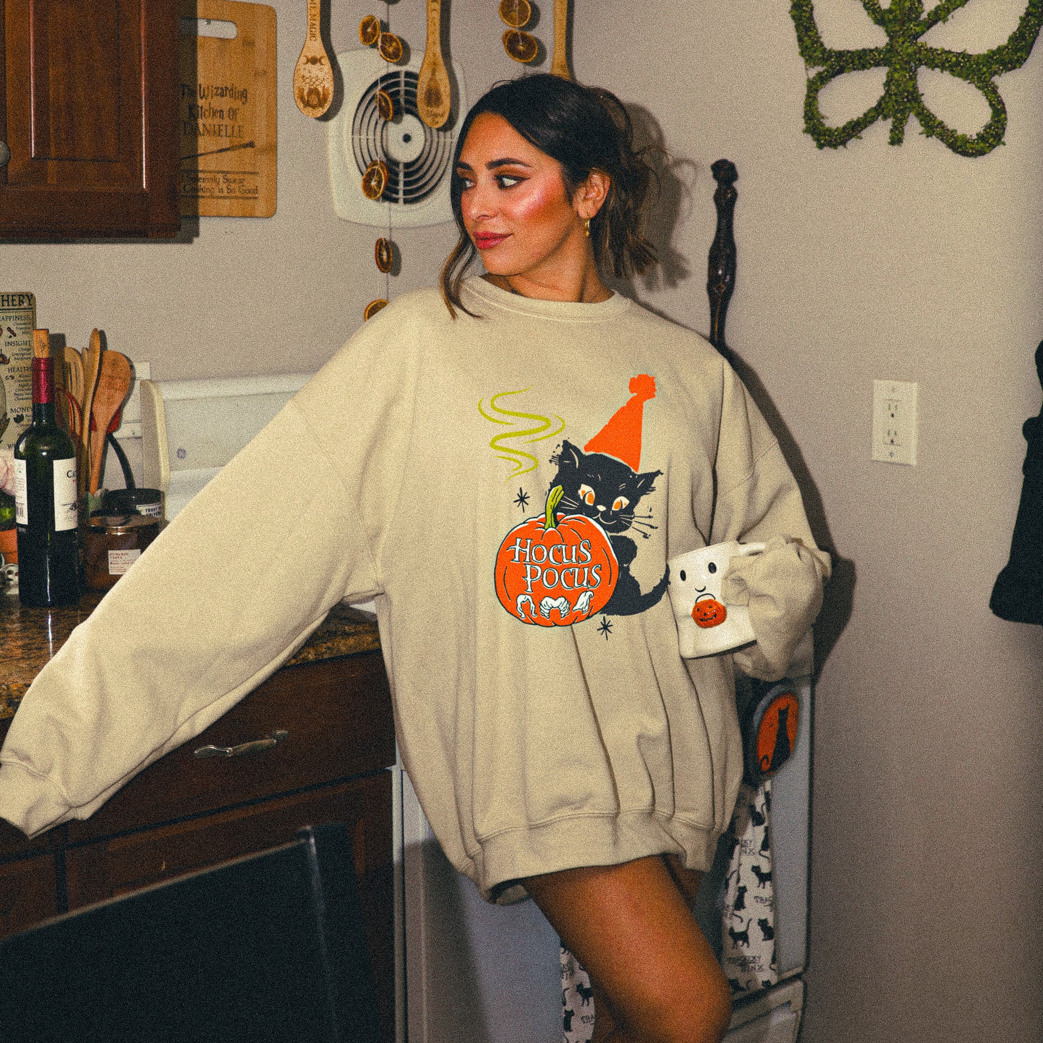 Black Cat Crewneck
