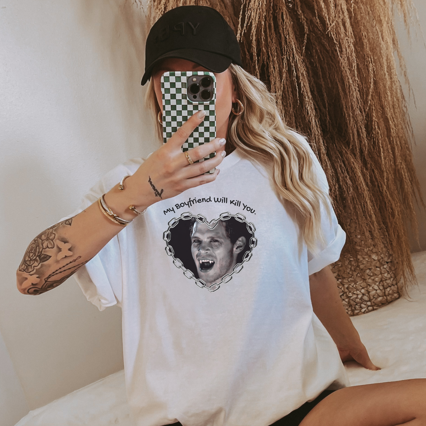 My Boyfriend Will Kill You Tshirt