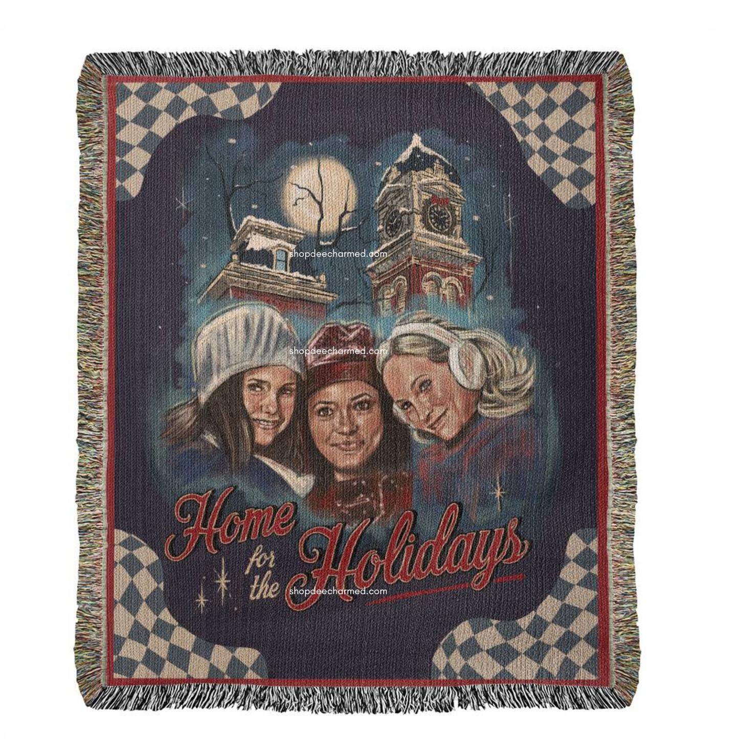 Home for the Holidays Woven Blanket *Limited