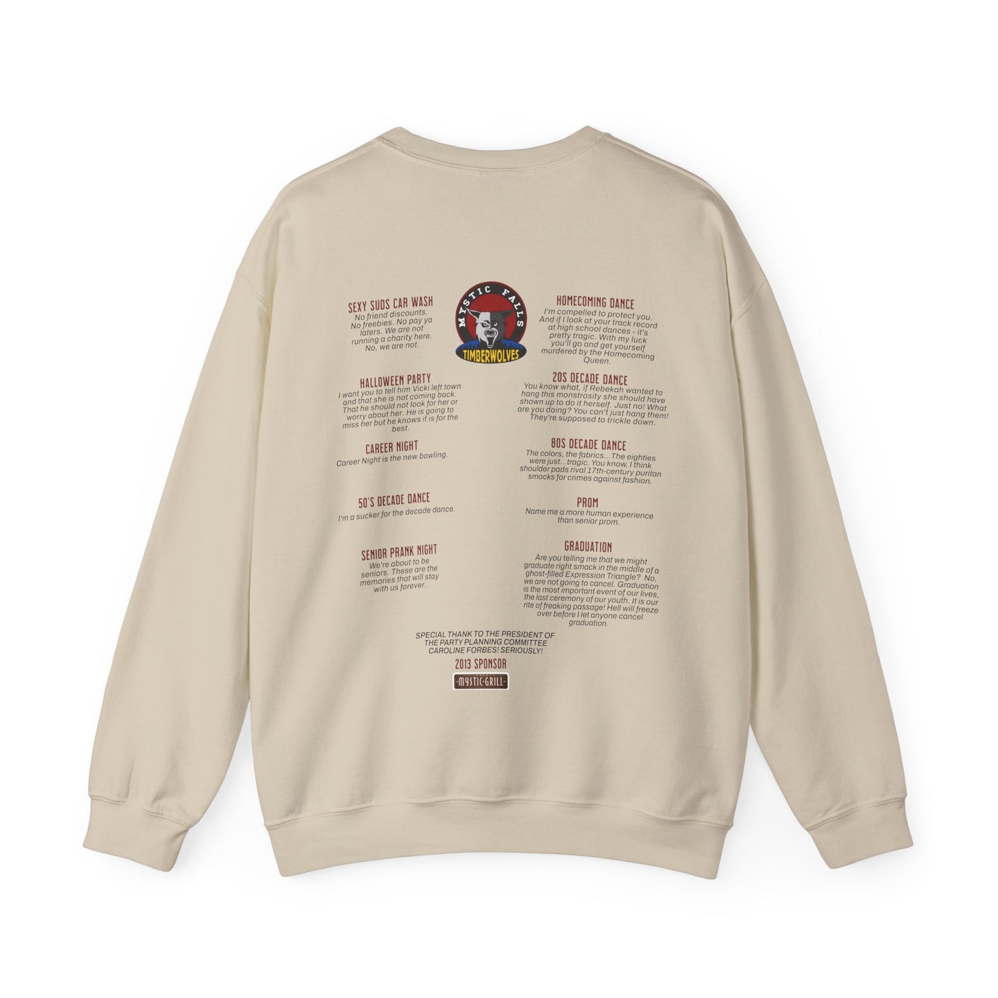 Mystic Falls 2013 Senior Crewneck