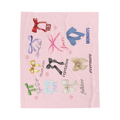 Soft Girl Swiftie Blanket