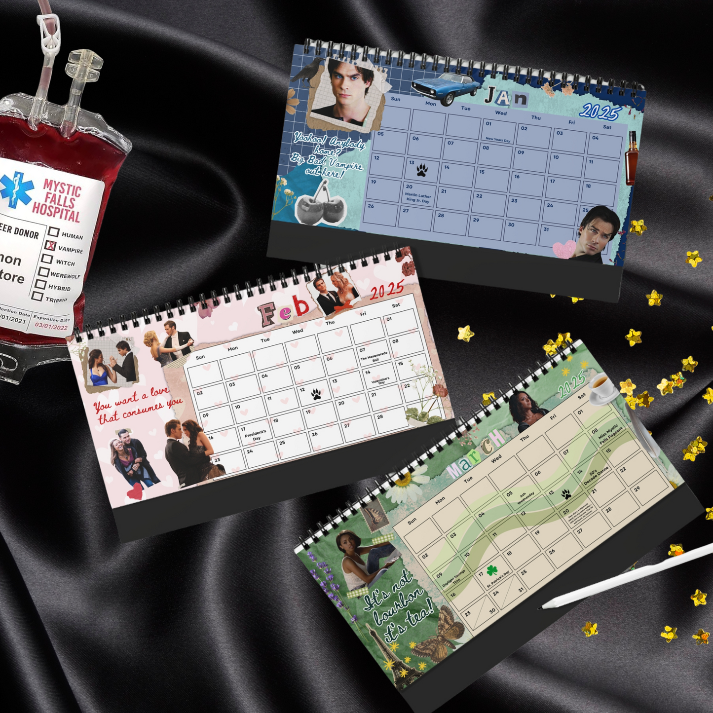 TVD Desk Calendar 2025