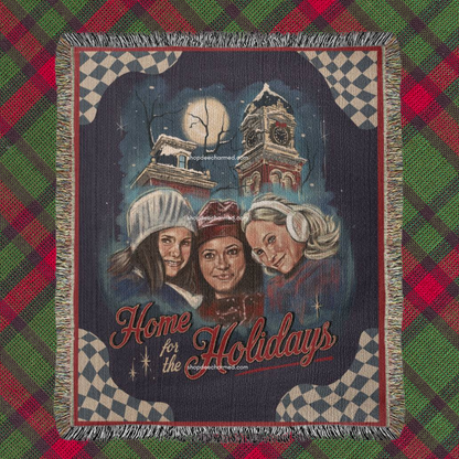 Home for the Holidays Woven Blanket *Limited