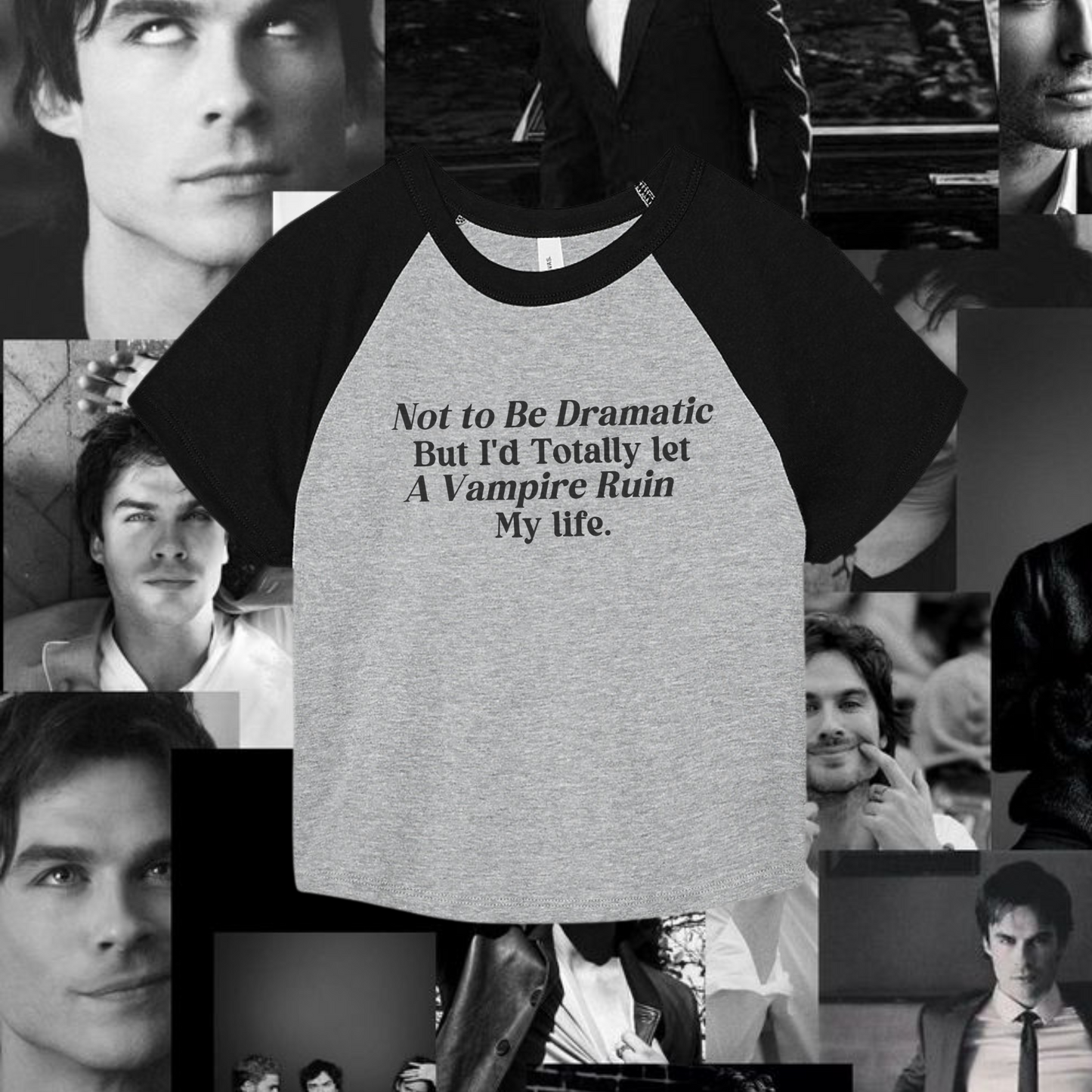 Not To Be Dramatic Baby Tee