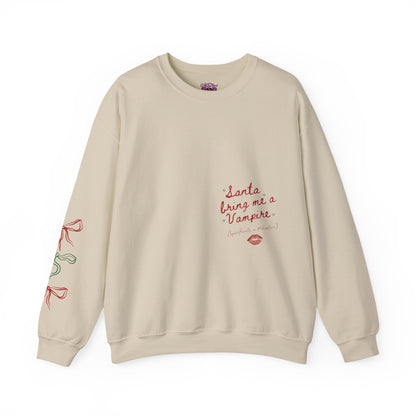 Santa Bring Me A Vamp Crewneck