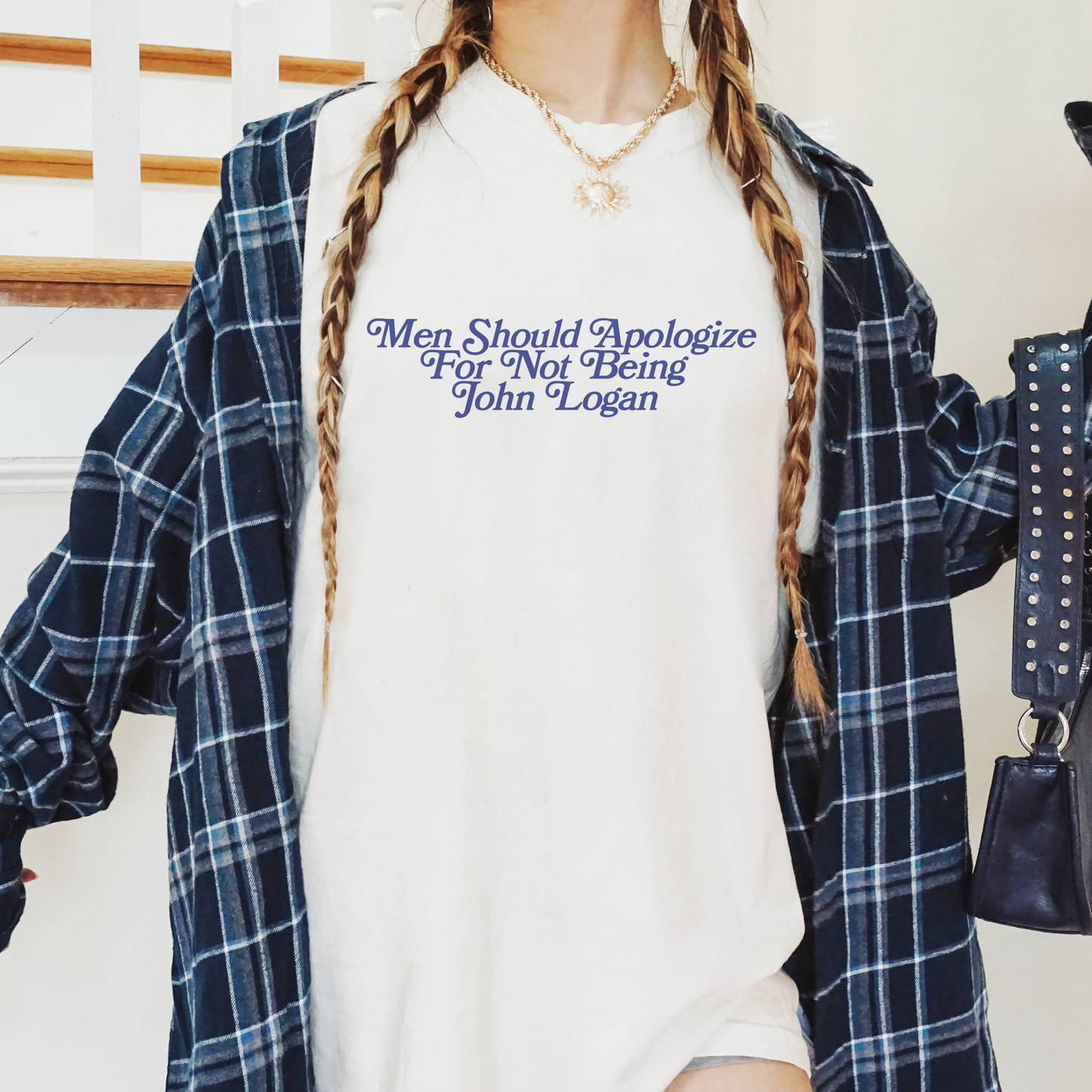 Men Should Apologize *John Logan* Tshirt