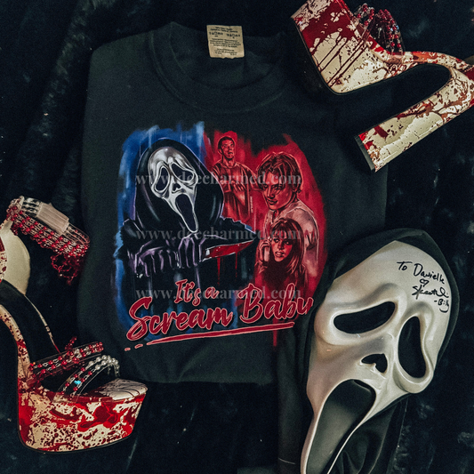 It's A Scream Baby Tshirt