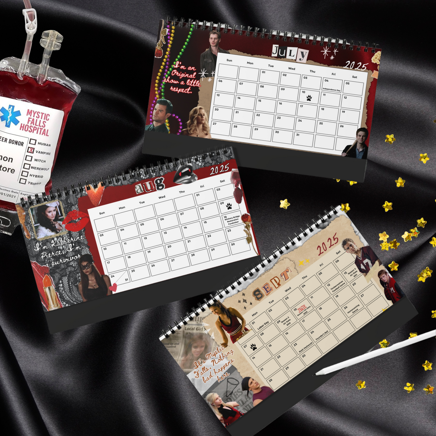 TVD Desk Calendar 2025