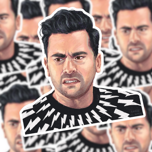 David Rose Schitt's Creek Sticker