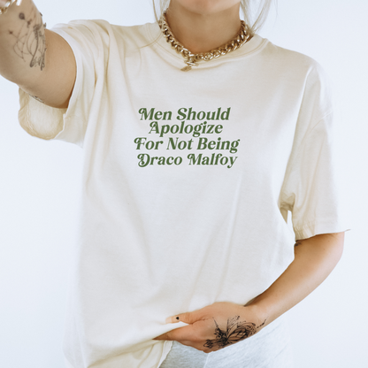 Men Should Apologize Draco Tshirt