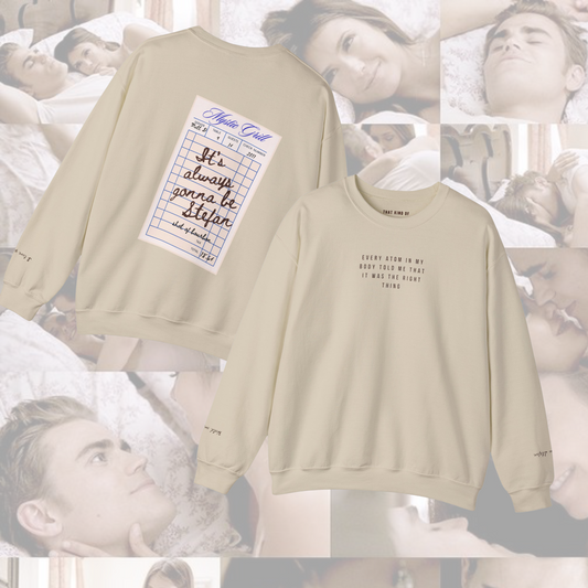 Stelena Check Crewneck