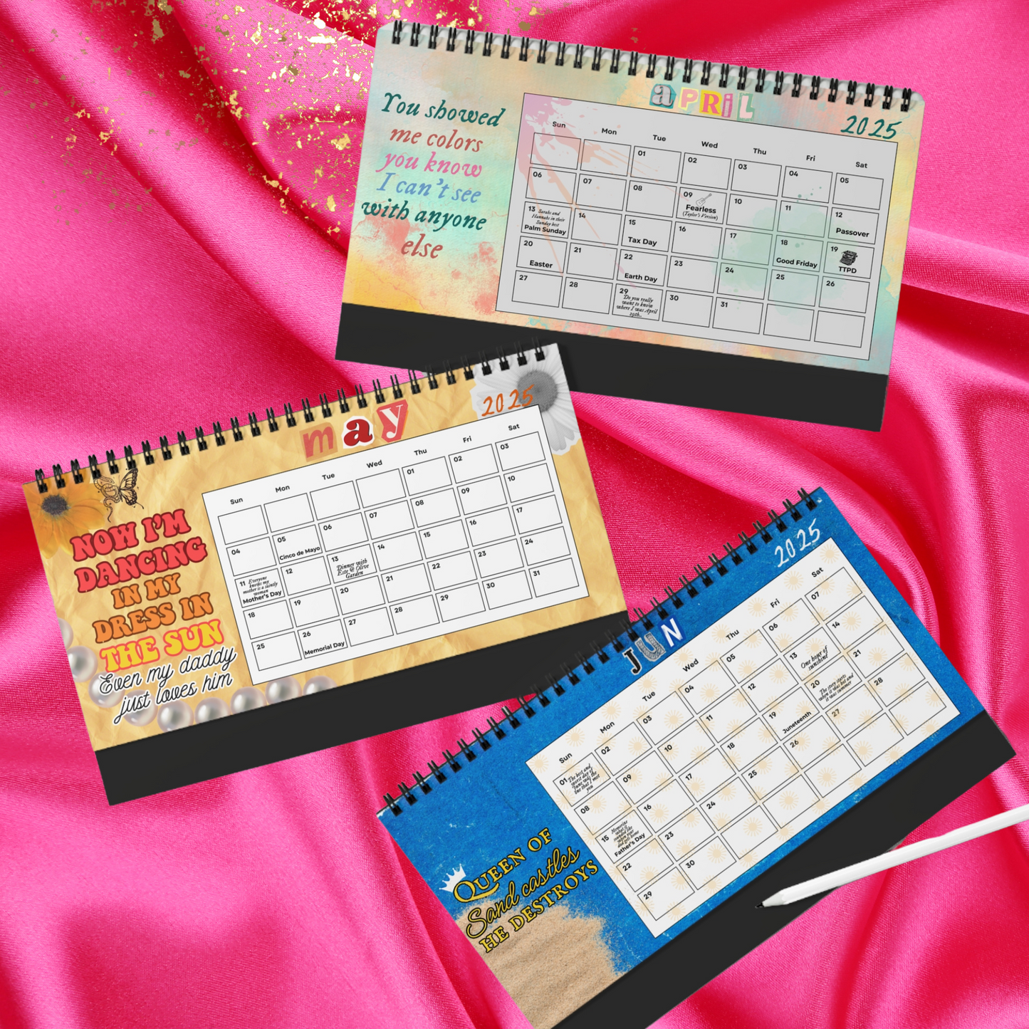 2025's Version Desk Calendar