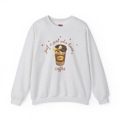 Just A Girl Who Loves Coffee Crewneck