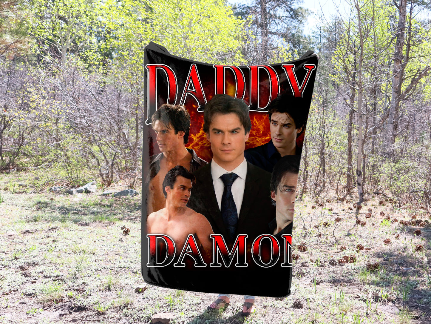 Daddy Damon Blanket