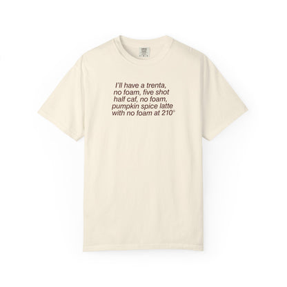No Foam Tee