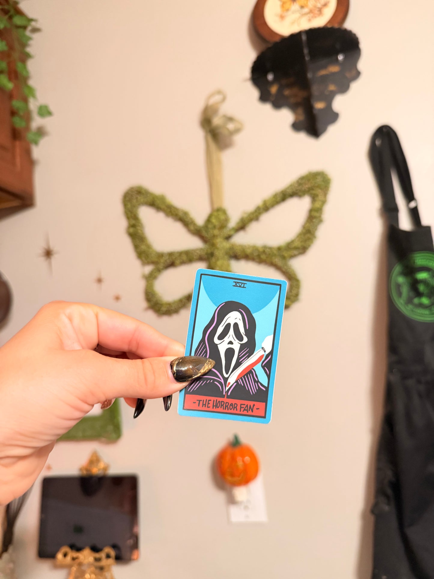 The Horror Fan sticker