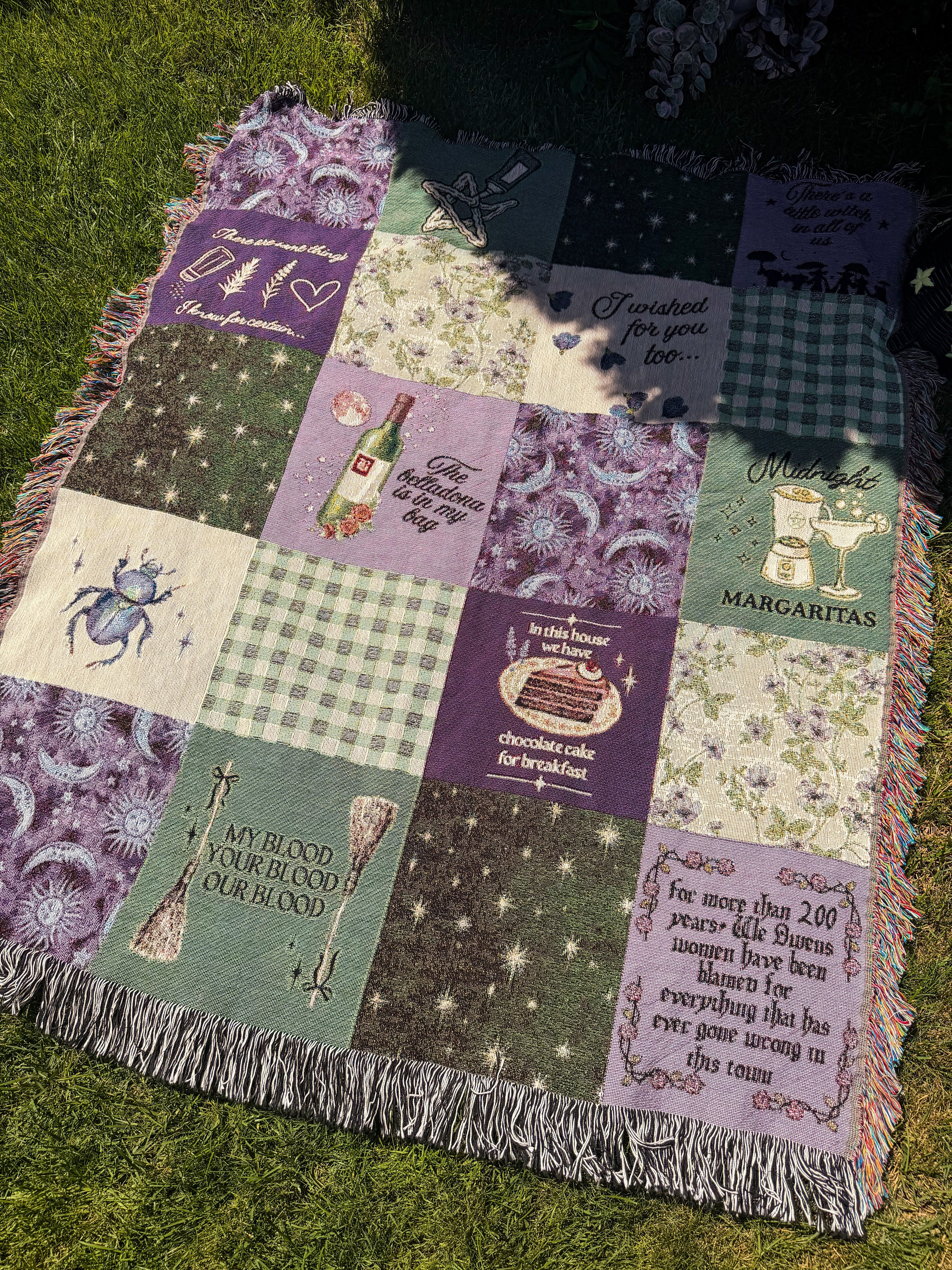 There's A Little Witch Blanket