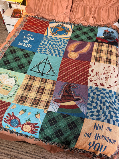 Wizarding Woven Blanket