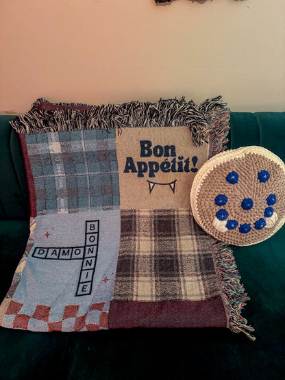 Prison World Woven Blanket