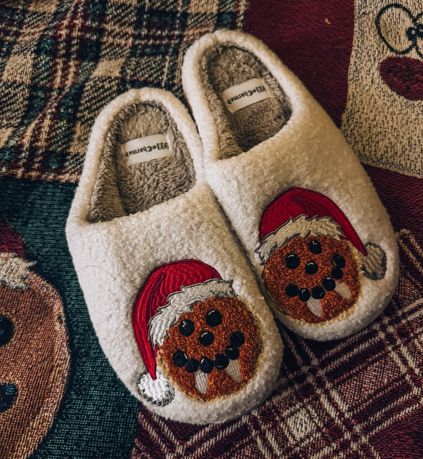 Pancake Slippers Christmas Edition