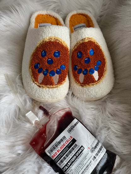 Damon's Pancake Slippers