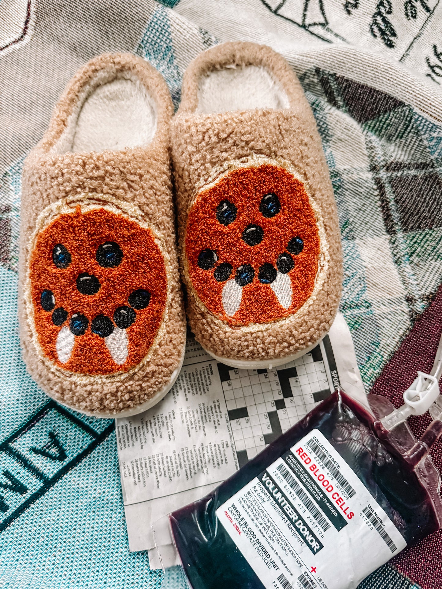 Fall Limited Edition Damon's Pancake Slippers