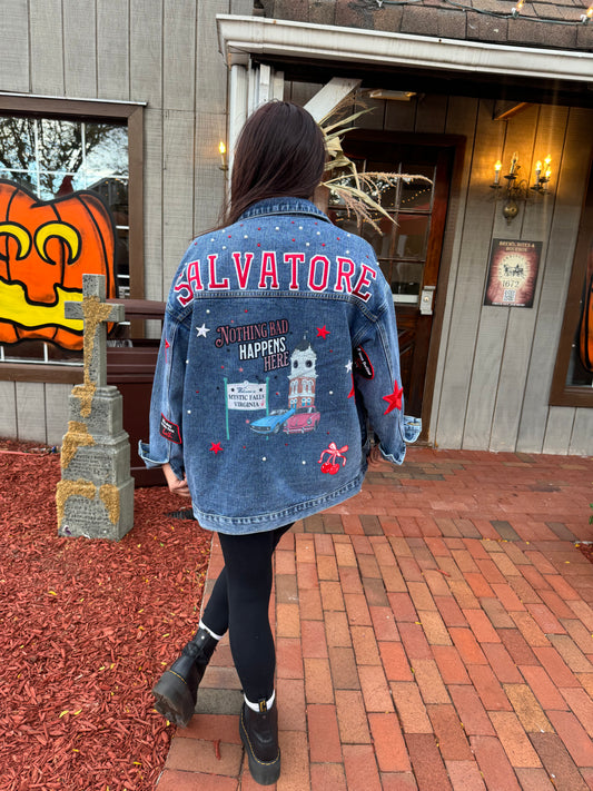 Mystic Falls Denim DIY Jacket