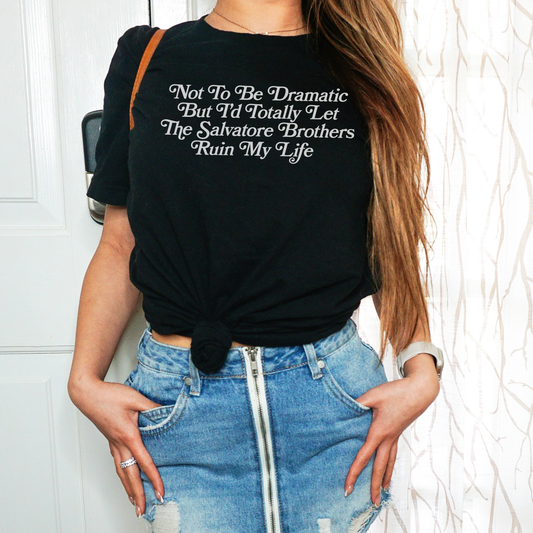 Salvatores Can Ruin Me Shirt