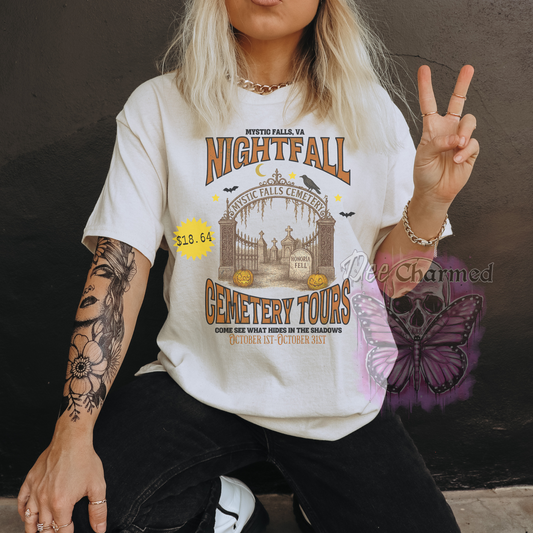 Mystic Fall Cemetery Shirt