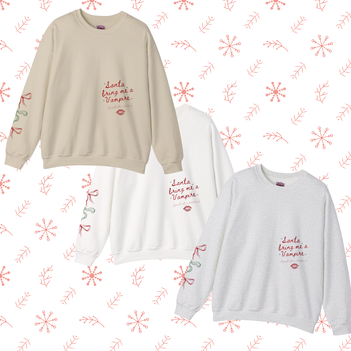 Santa Bring Me A Vamp Crewneck