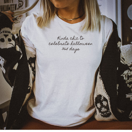 Halloween is Kinda Chic Tee