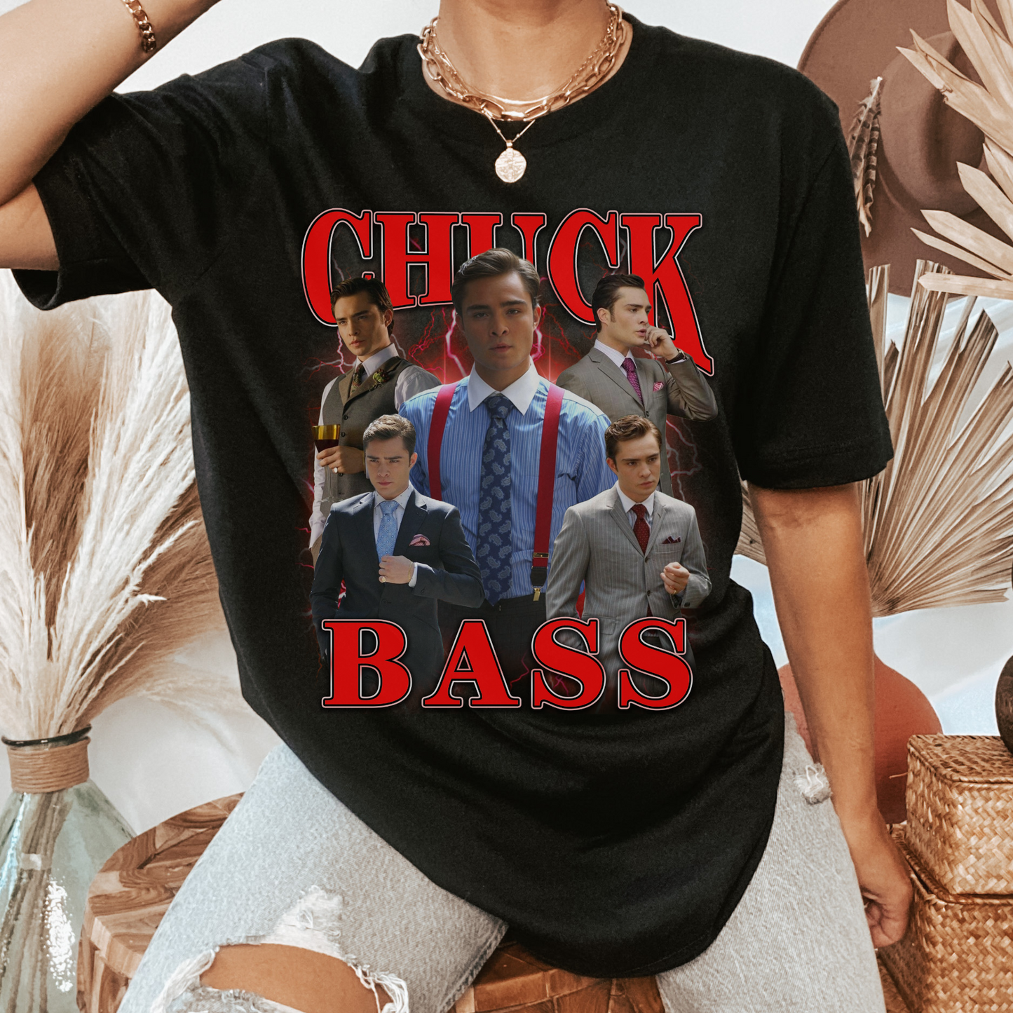 Chuck Bass 90s Tshirt