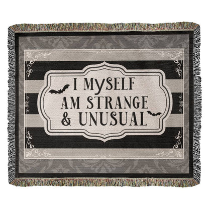 Strange & Unusual Woven Blanket