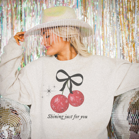 Shining just for you Crewneck