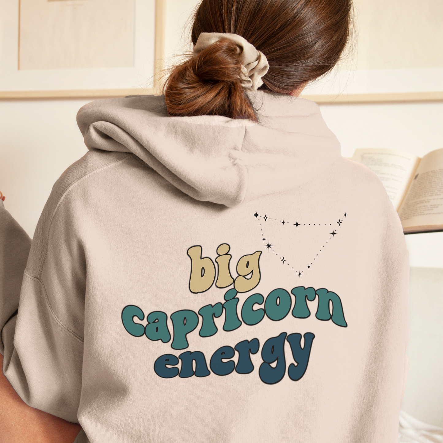 Big Capricorn Energy Hoodie, Capricorn Sweatshirt, Astrology lover gift, Zodiac sweatshirt, Xmas gift for Capricorn, Astrology