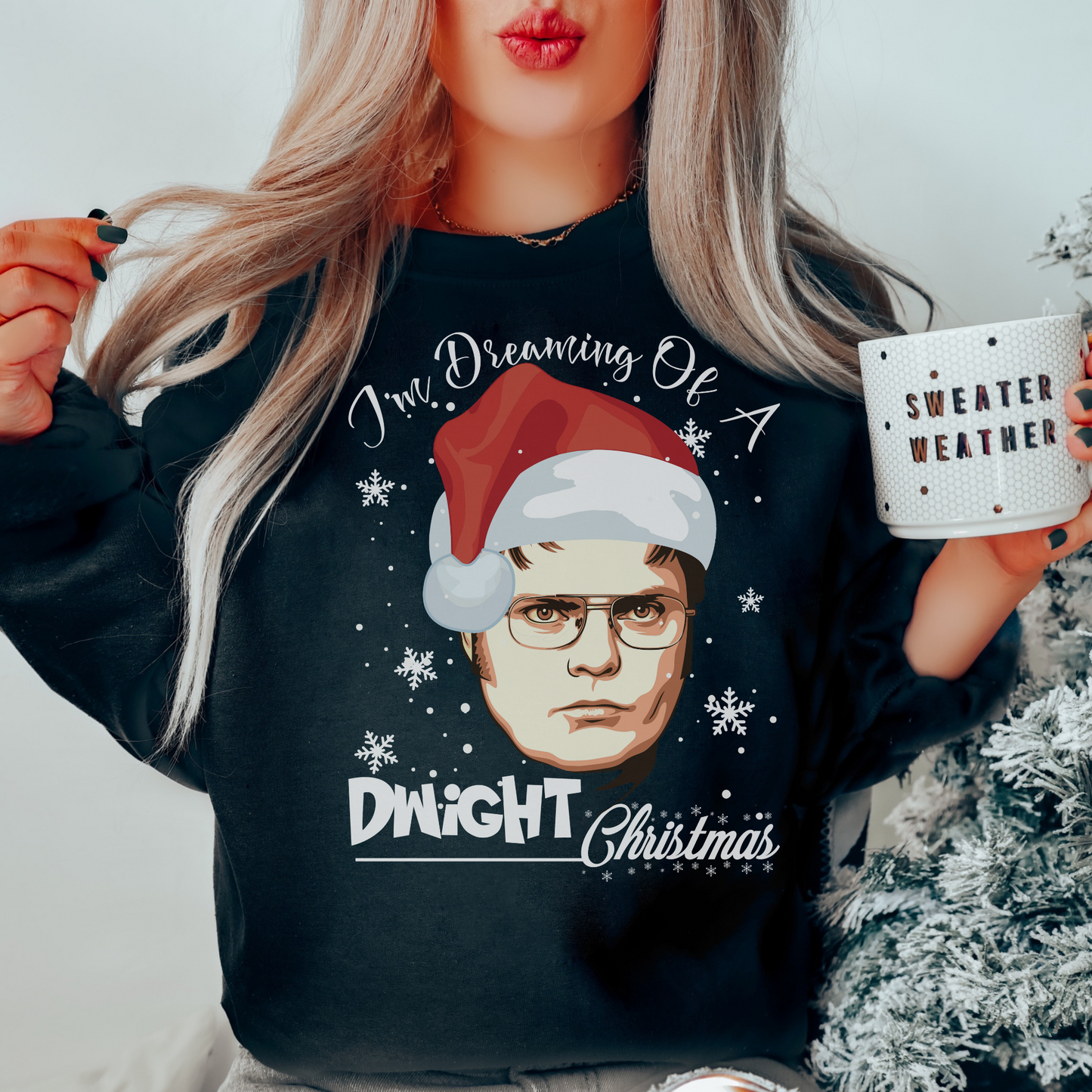 Dwight Christmas Sweater, Office xmas sweater, Funny Christmas sweater, Funny The Office sweater, Dwight Christmas gift