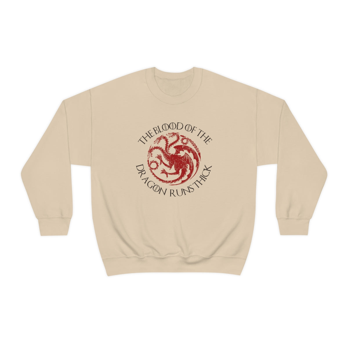 Blood of the Dragon runs thick, House Targaryen Shirt,  House of Dragons Sweatshirt, Gift for Game of Thrones Fans