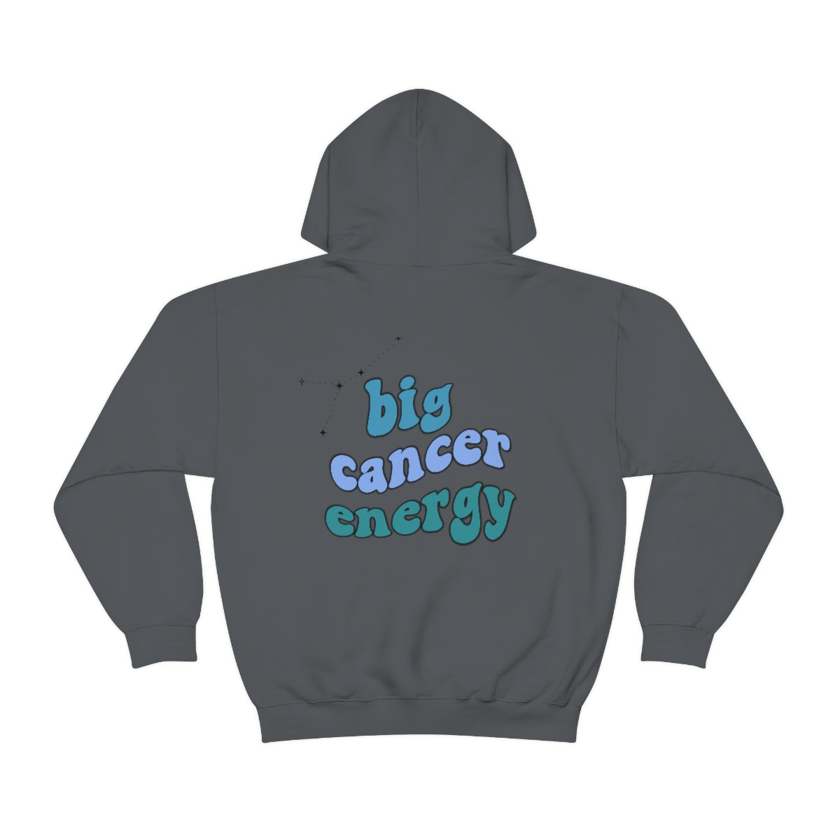 Big Cancer energy Hoodie, Cancer Sweatshirt, Astrology lover gift, Zodiac sweatshirt, Xmas gift for Cancer, Astrology