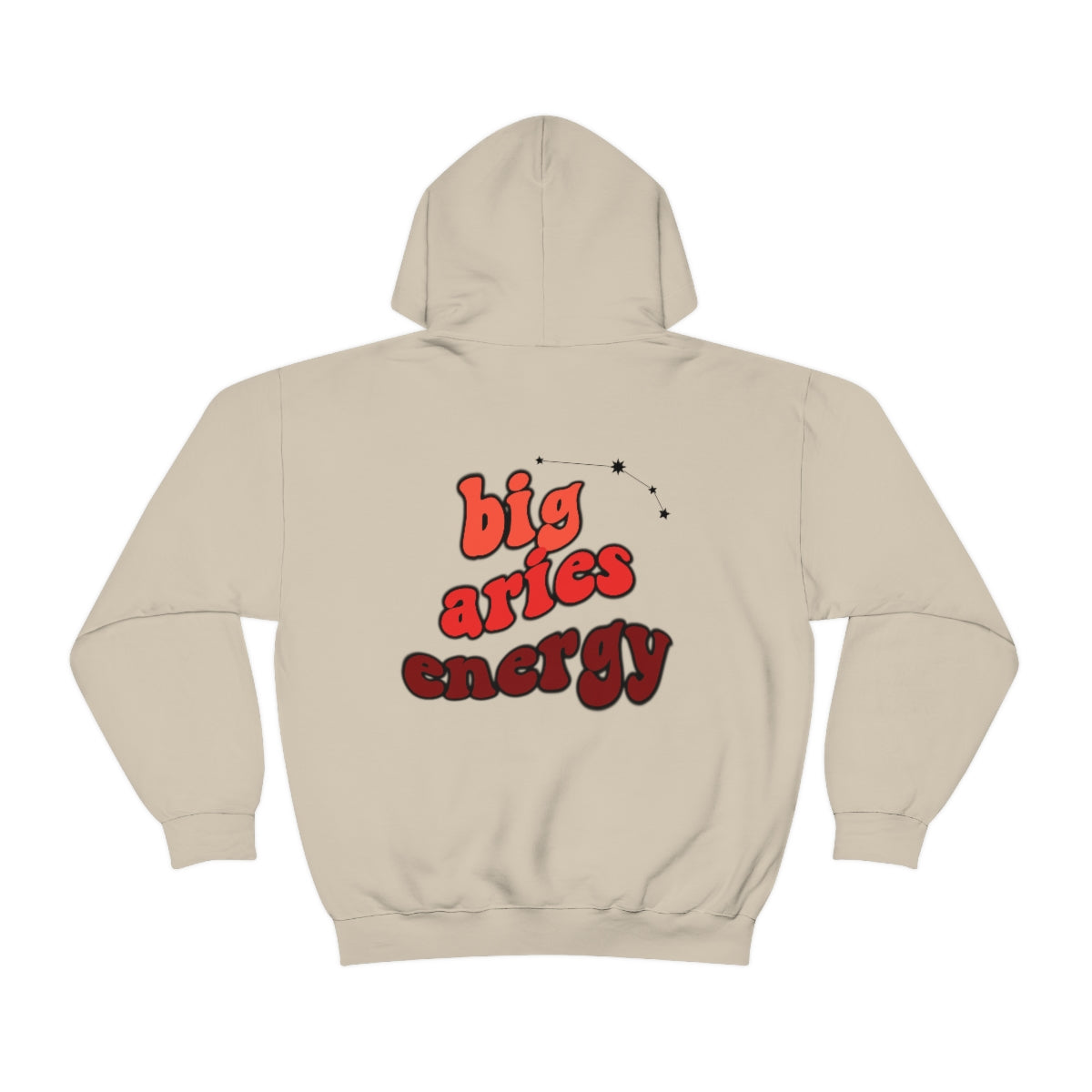 Big Aries energy Hoodie, Aries Sweatshirt, Astrology lover gift, Zodiac sweatshirt, Xmas gift for Aries Astrology