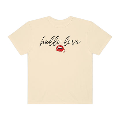 Hello Love Shirt, Klaus Mikaelson gift, The Originals T-shirt, TVD shirt, TVD fan gift, Vampire shirt, Klaus Mikaelson gift