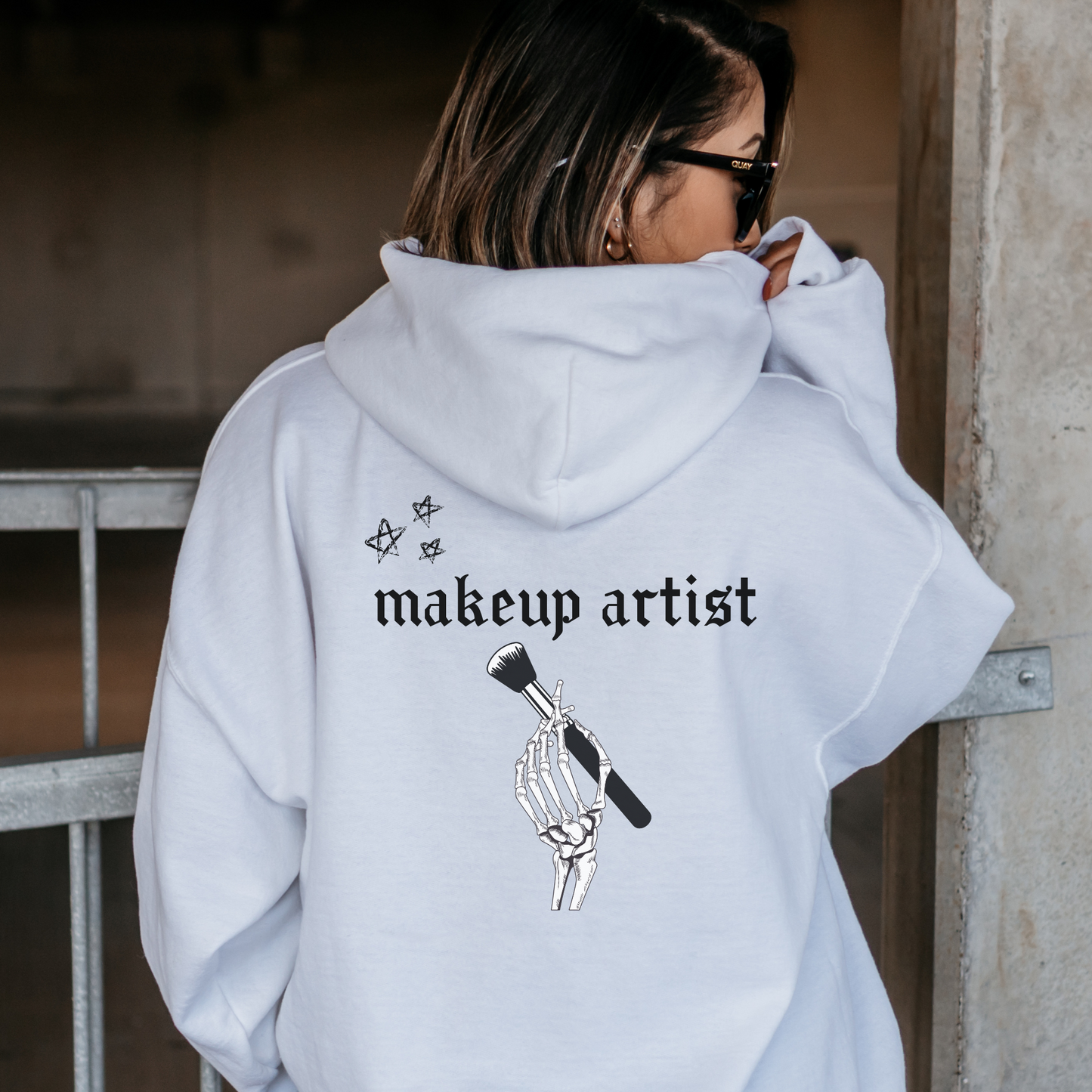 Makeup Artist Sweatshirt, MUA Gift, Makeup Artist Hoodie, Gift for Bridal Makeup Artist, Trendy Hoodie, Cute Makeup Artist Gift