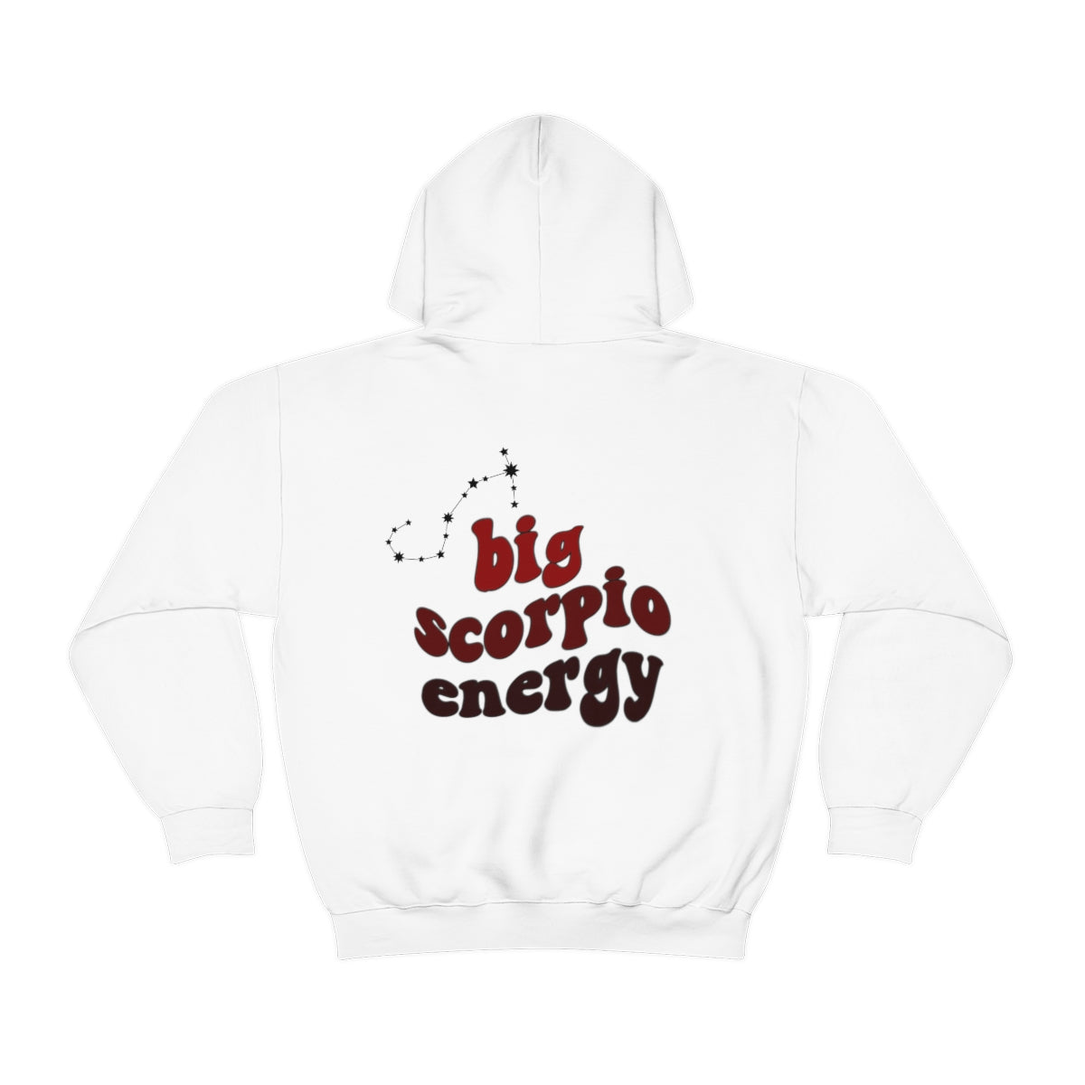 Big Scorpio Energy Hoodie, Scorpio Sweatshirt, Astrology lover gift, Zodiac sweatshirt, Christmas gift for Scorpio, Astrology hoodie