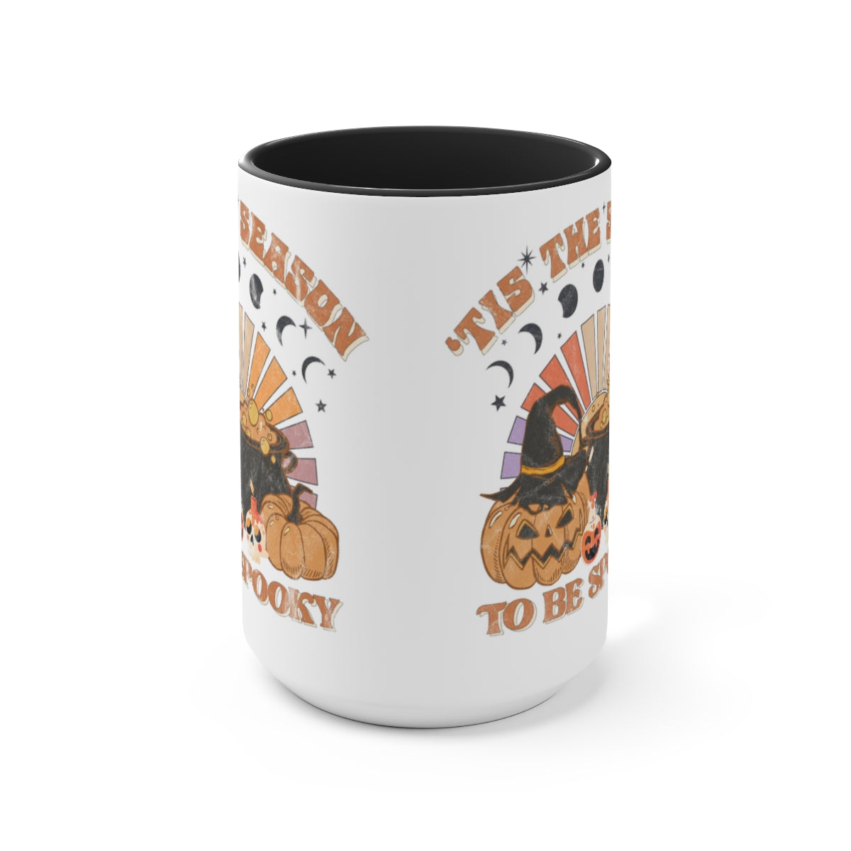 Tis the season to be spooky pumpkin coffee mug- 15oz