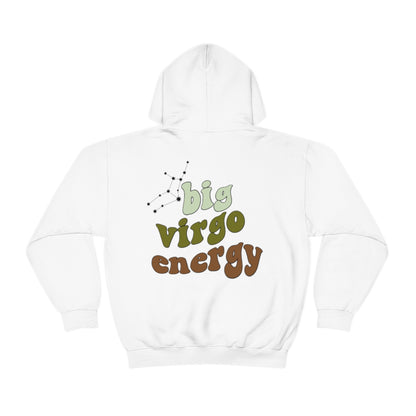Big Virgo energy Hoodie,  Virgo Sweatshirt, Astrology lover gift, Zodiac sweatshirt, Xmas gift for Virgo , Astrology gift
