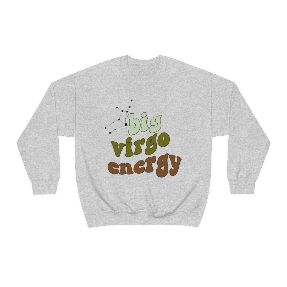 Virgo Sweatshirt, Big Virgo Energy Sweatshirt, Gift for Virgo Astrology lover sweatshirt, Gift for Astrology Lover