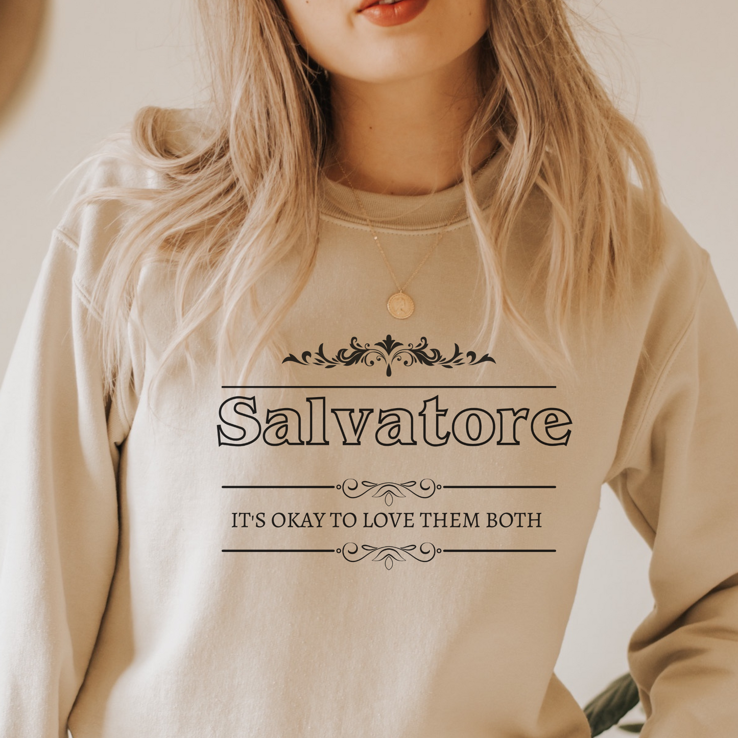 Vampire Diaries Crewneck, Salvatore Brother's Crewneck, Vampire Fans Sweatshirt, Halloween Sweatshirt